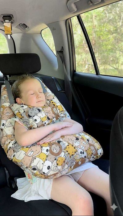 Автоподушки в авто 2 шт – дитяча подушка для подорожей