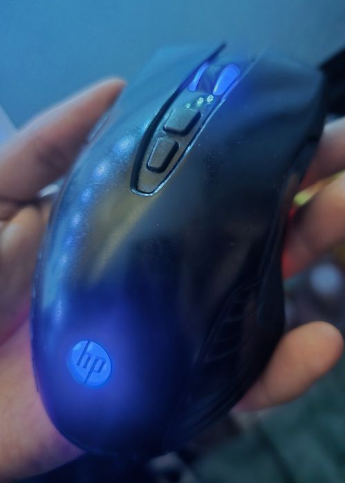 Rato Gamer   Hp com varias cores Leds