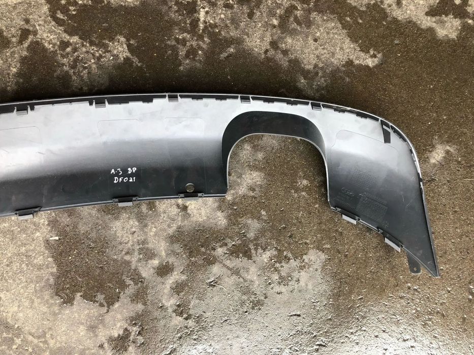AUDI A3 8P DIFUSOR PARA CHOQUES TRAS - DF021