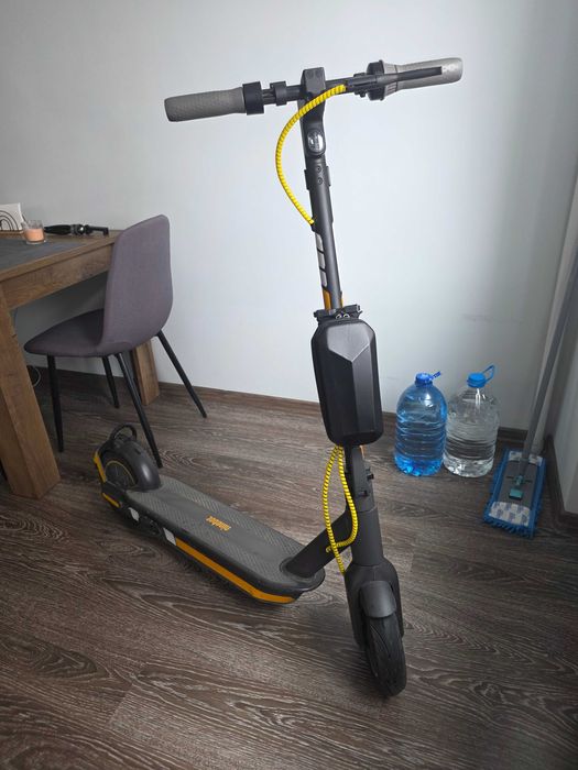 Ninebot KickScooter MAX G30P Black з тюнінгом + сумка + навісний замок
