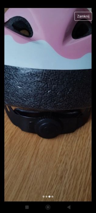 Kask dziecięcy dziewczęcy