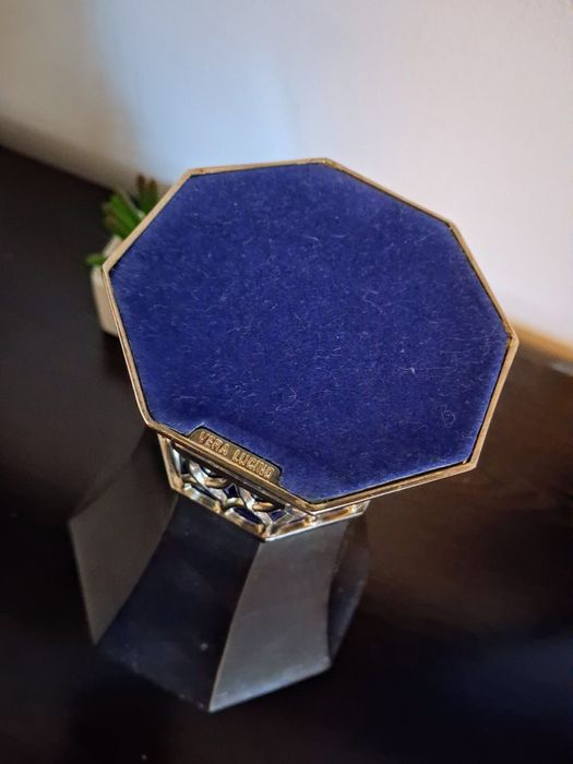 Posrebrzany Wazon  Deco Vera Lucino