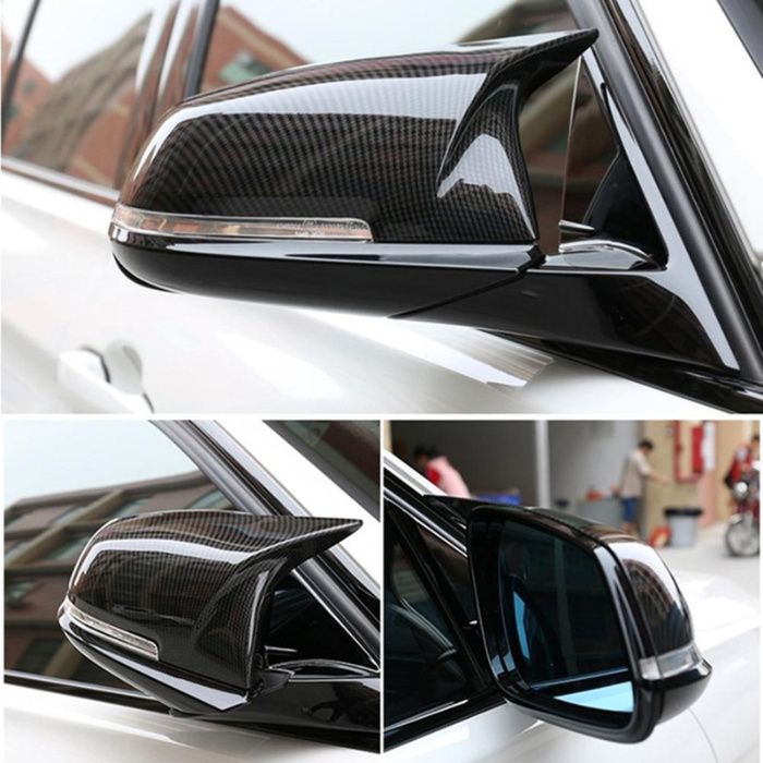 Capas Espelhos Look M4, Fitas Performance BMW F20 F21 F22 F23 F30 F31.