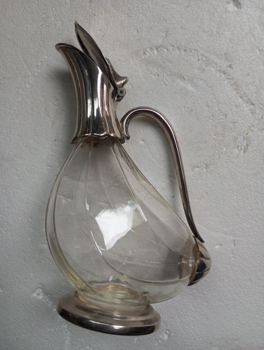 Karafka posrebrzana - 27 cm