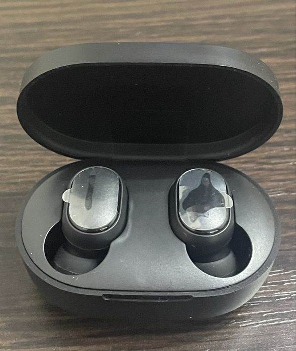 Навушники бездротові вакуумні AirDots 2 Bluetooth (Чорні)