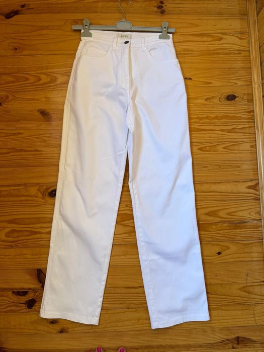 Джинси білі літні летние белые джинсы