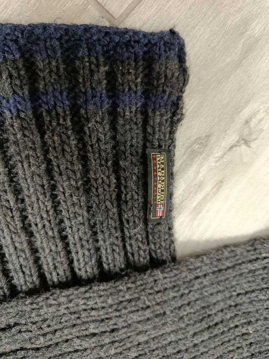 В’язаний шарф Napapijri Norway Grey