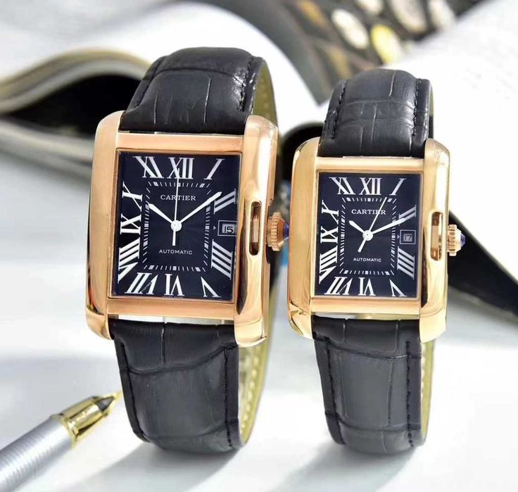 Годинник автоматичний Cartier Tank Anglaise WT100018