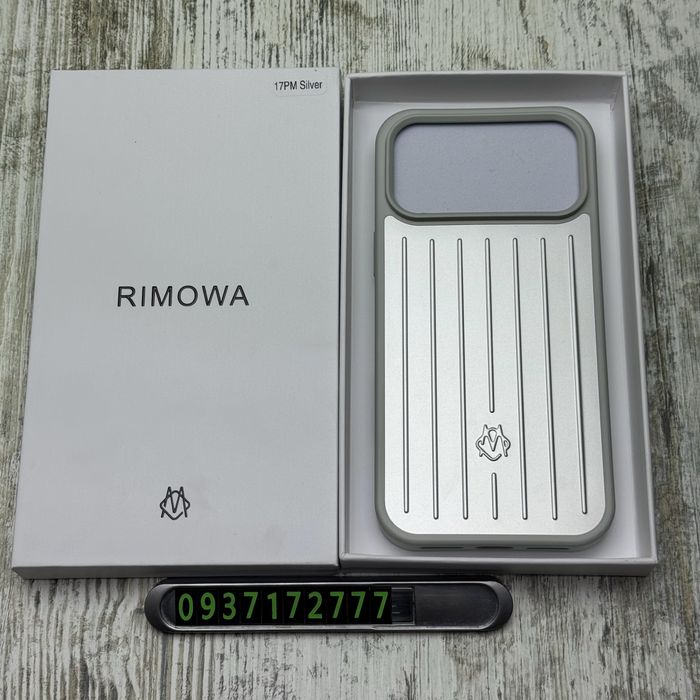 Чохол преміум Rimowa Case на iPhone 17 Pro Max/ 17 Pro/ 18 Pro Max Метал. Римова. Чехол