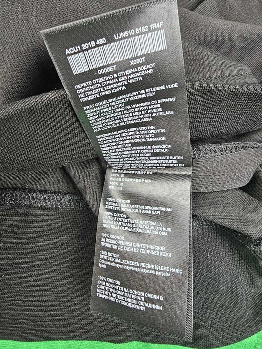 Bluza męska premium prada OUTLET czarna znaczek mały