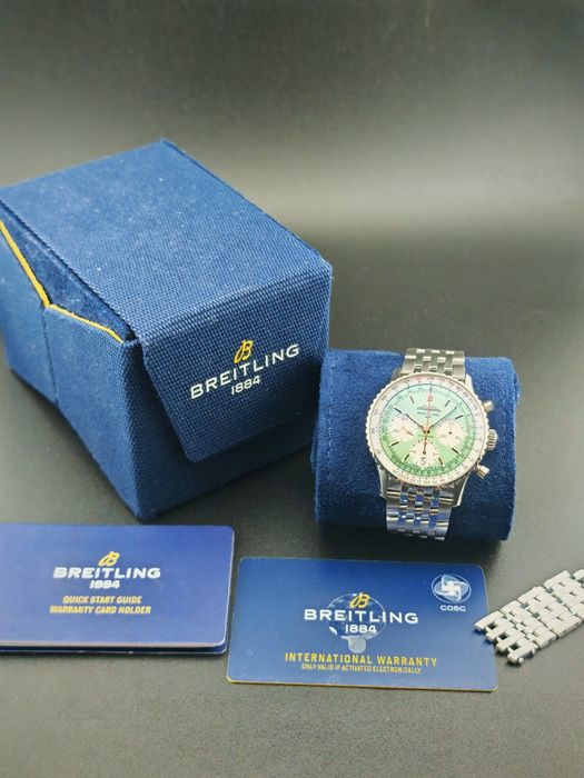 BREITLING Navitimer B01 AB0139  Pudełko i dokumenty Gwarancja