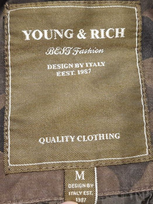Камуфляжна куртка Young&Rich