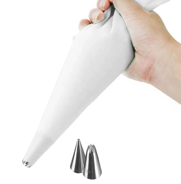 Rękaw Worek Cukierniczy Dekorator Do Zdobień Ciast Tortów + 2 Tylki