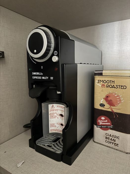 Maquina café expresso pó e cápsulas Dimobilli Expresso Multy D2