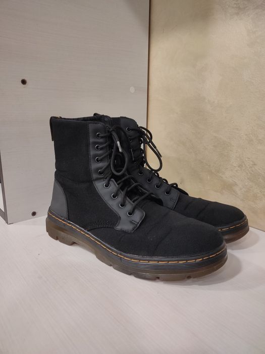 Dr. Martens Combs Tech – Black Nylon Доктор Мартенс