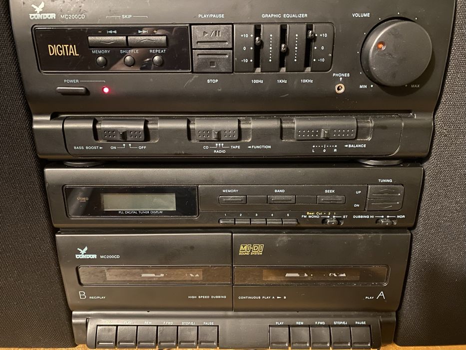 Wieża Condor MC 200 CD z kolumnami