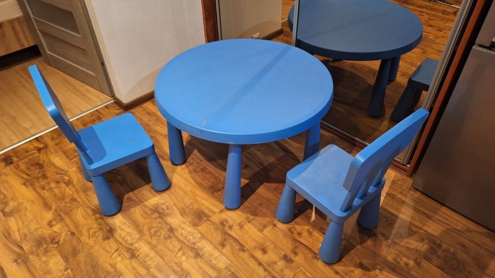 Stolik Krzesła Ikea Mamut