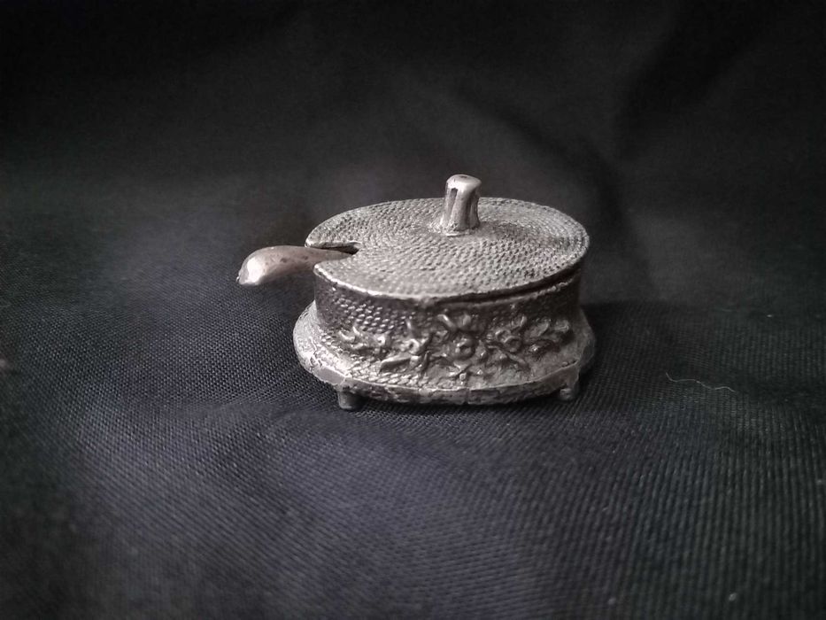Mini-Pote de mesa para mostarda, ou sal ou pimenta moída ou piripiri