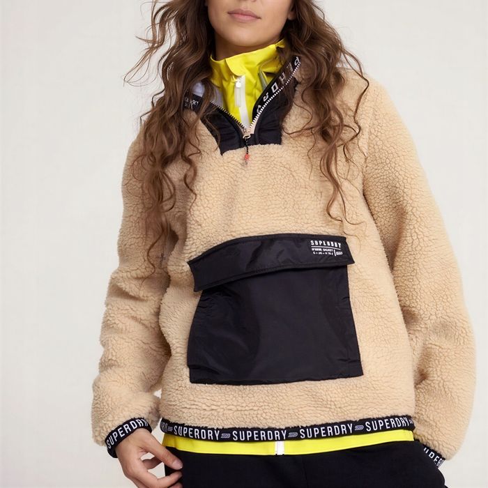 Superdry Storm Damska Kurtka Overhead Sherpa 38