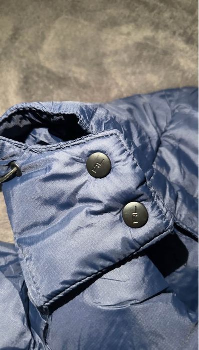 Polo ralph lauren casaco de pena azul-marinho