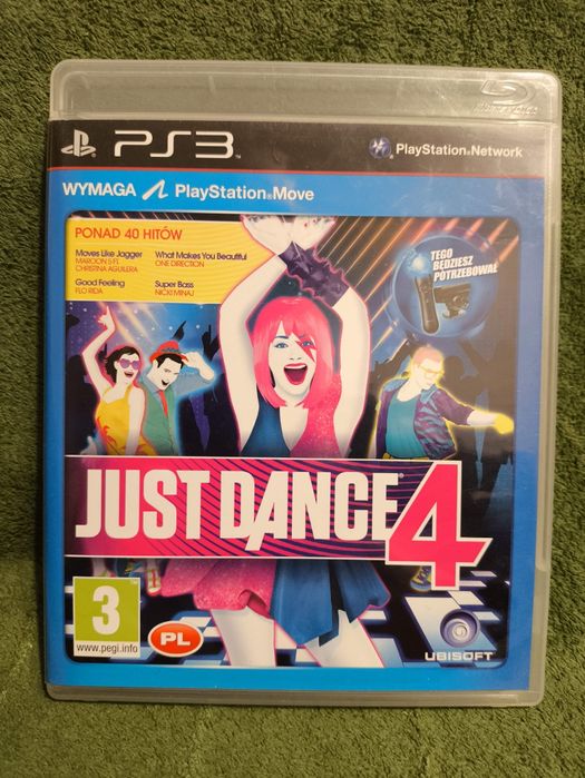 Just Dance 4 PlayStation 3 ps3 (polska wersja, kompletna)