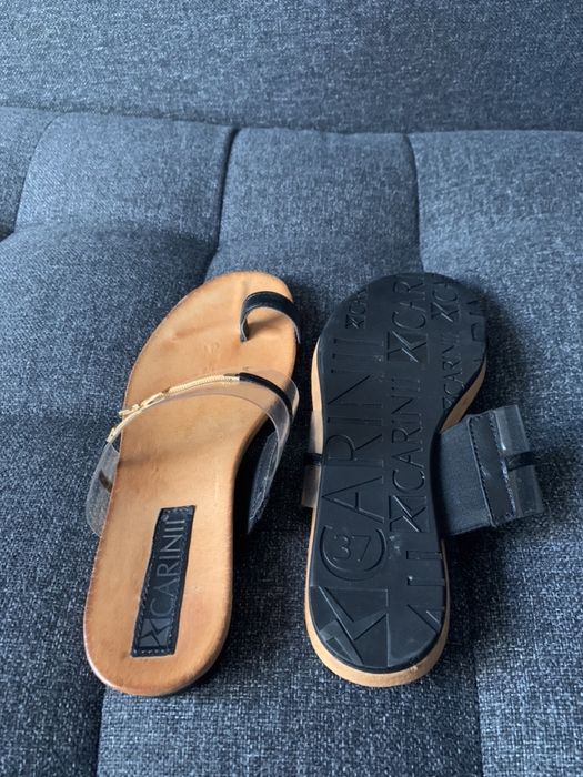 Klapki CARINII rozmiar 37  * NOWE *