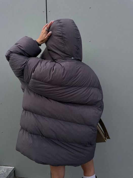 Пуховик з рукавицями SALE