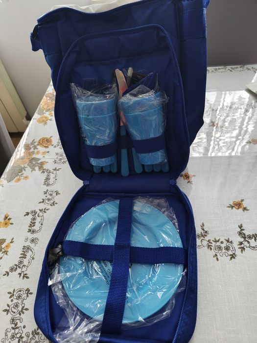 Torba piknikowa termiczna z wyposażeniem