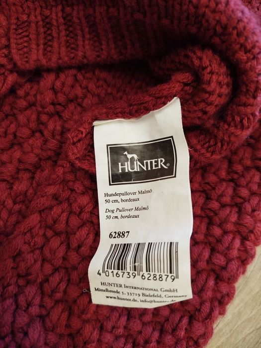 Вязаный свитер (пуловер) для собак Hunter Malmö, размер 45