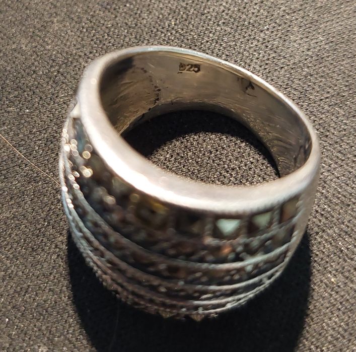 Anel em prata de lei