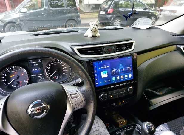 2 DIN автомагнитола Android Nissan Qashqai X-Trail Rogue 2013-17