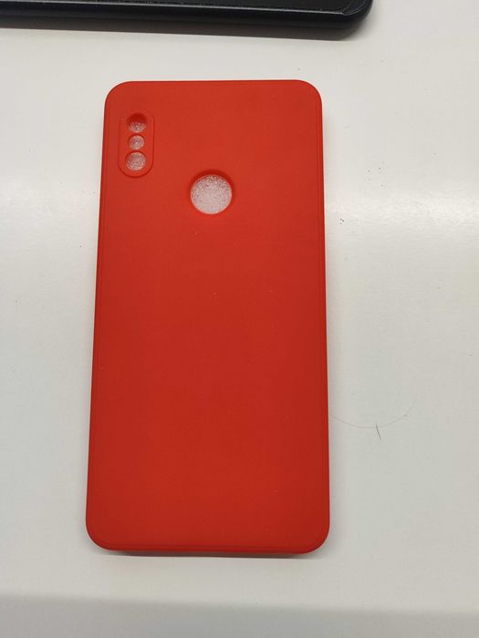 Etui Silikon mat do Xiaomi Note 5 / 5 Pro + szkło ochronne