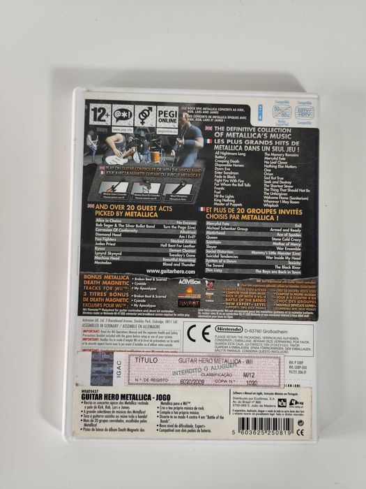 Guitar Hero Metallica - Nintendo Wii