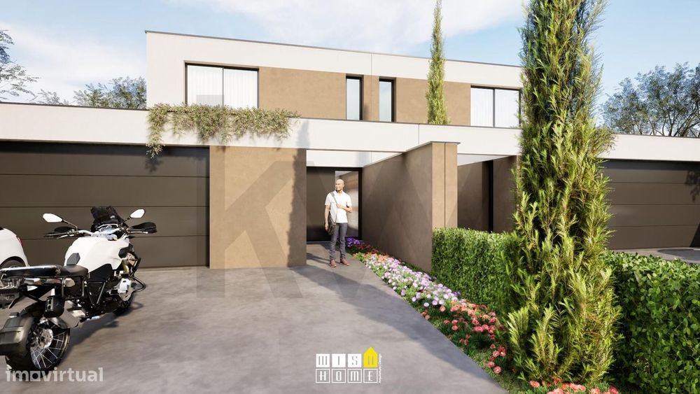 Moradia T4 em Casal Comba, Mealhada- Obra Nova
