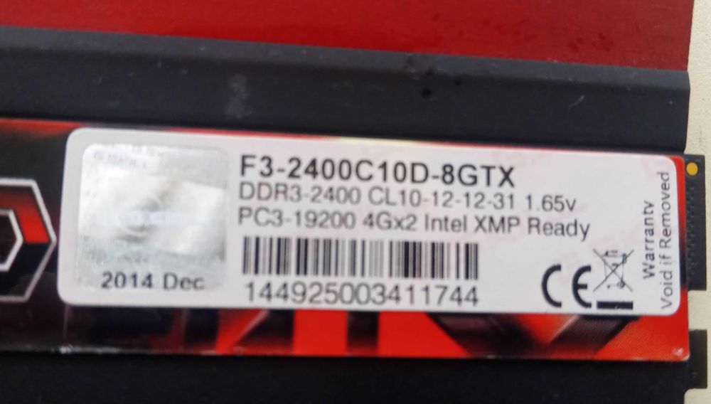 Pamięć DDR3 G.Skill TridentX 8GB (2x4GB)