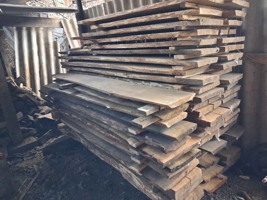 Дошка дубова суха