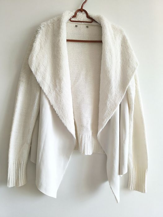 Kremowy sweter rozm 38