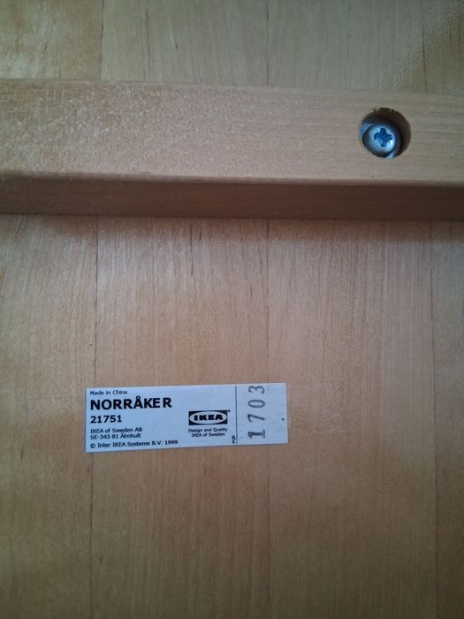 2 cadeiras altas Ikea Norraker
