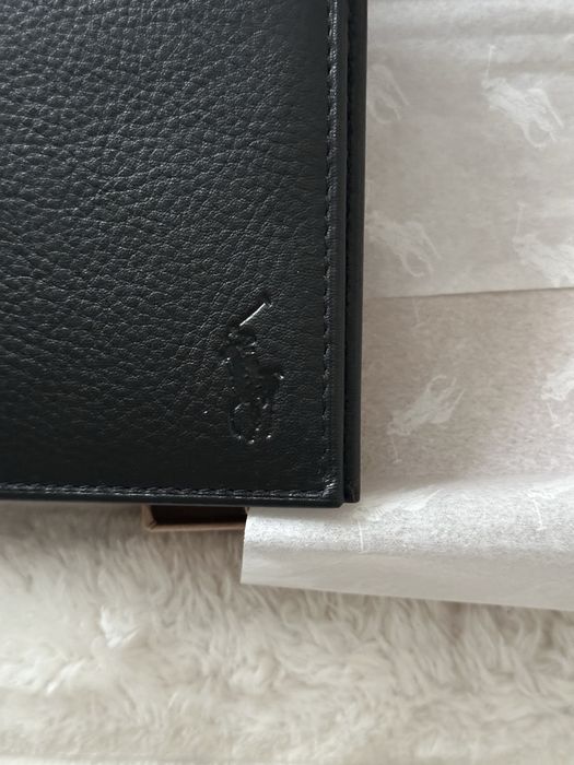 Шкіряний гаманець Polo Ralph Lauren