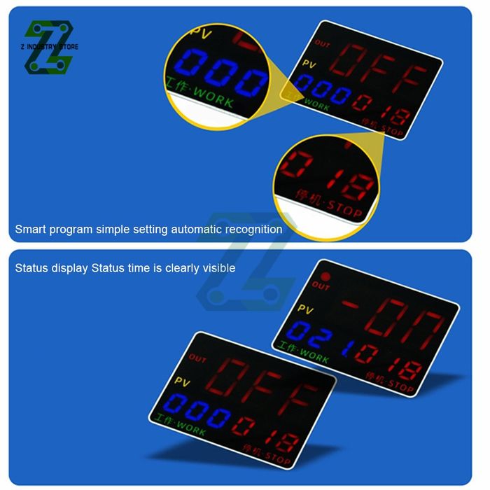 Цифровое реле задержки времени, циклический таймер регулируемый. 220 V