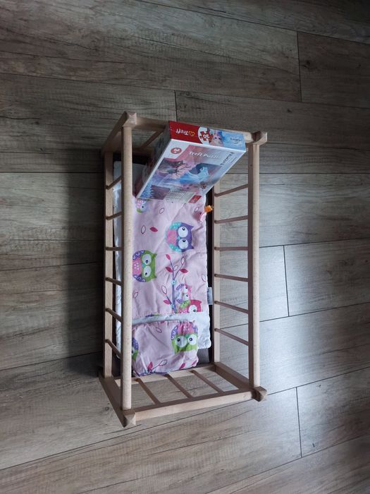 Wózek dla lalek + łóżeczko