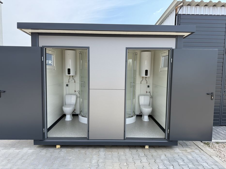 Pawilon WC łazienka kontener sanitarny dostepny od reki