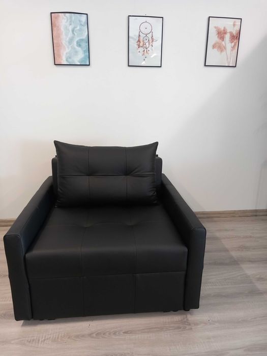 Kanapa KAROL skóra naturalna