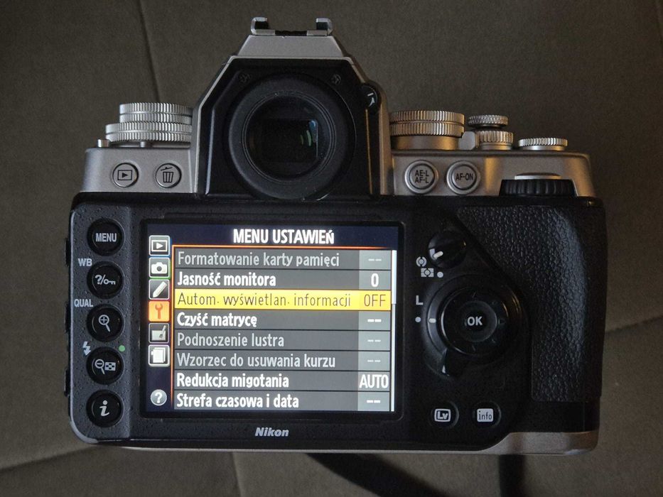 Nikon DF body możliwość sprzedaży razem z Nikkor 85/1.8