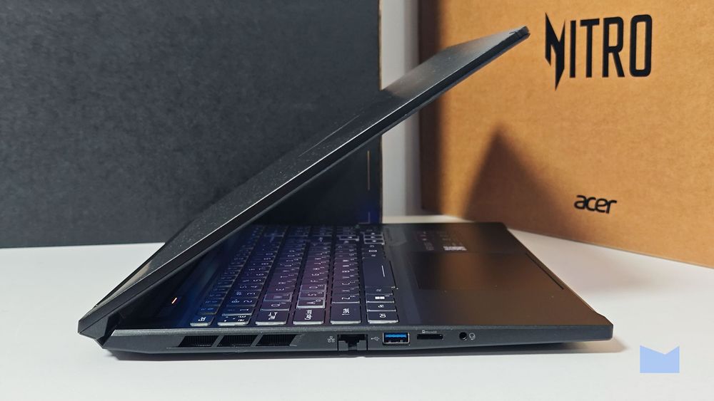 Ноутбук Acer Nitro V 16S AI ANV16S-71-59UZ (NH.U28EU.001) / 16" IPS WUXGA 180 Гц / Intel Core 5 210H / RAM 16 ГБ / SSD 512 ГБ / GeForce RTX 5060, 8 ГБ