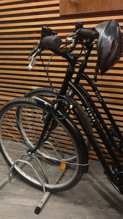 bicicleta urbana elops preta
