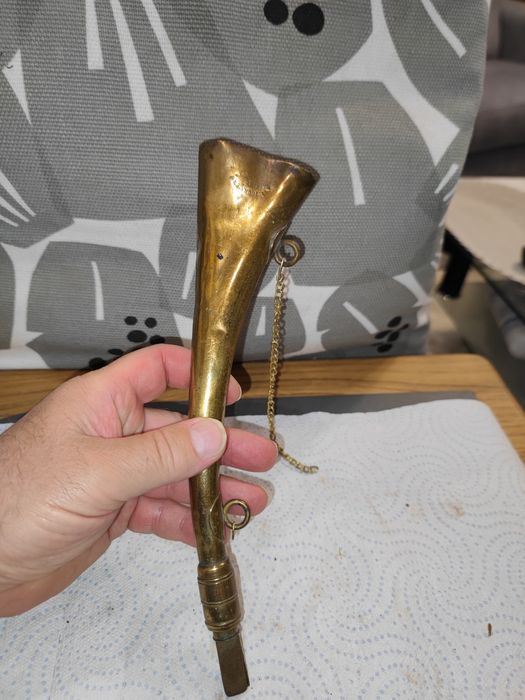 Trąbka sygnałowa mosiężna Francja