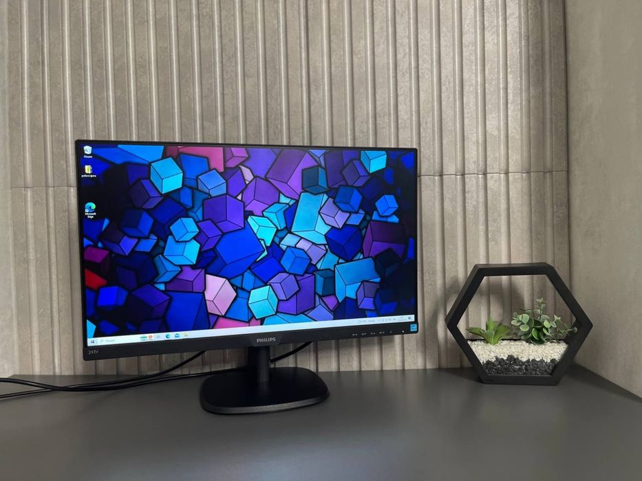 75 гц Безрамковий Philips 24 дюйми full hd