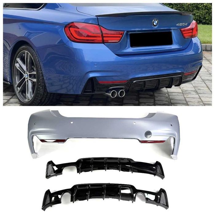 Бампер задній BMW 4-Series F32/F33 (2014-2020) в стилі M-Performance