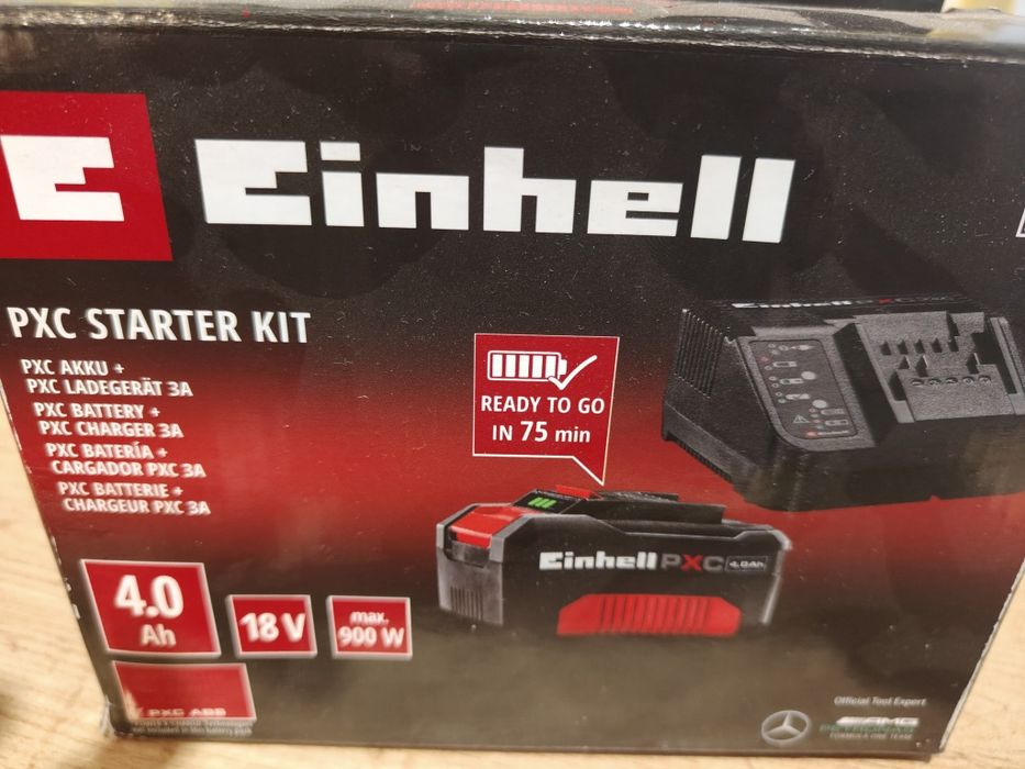 Ładowarka bateria Einhell 4.0 Ah 900 W